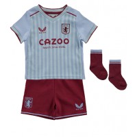 Aston Villa Philippe Coutinho #23 Fußballbekleidung Auswärtstrikot Kinder 2022-23 Kurzarm (+ kurze hosen)